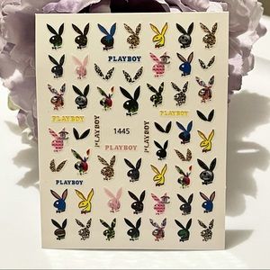 Luxury Designer Logo Fingernail Art Stickers